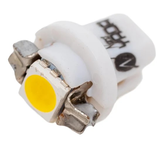 Лампа щитка пр. 12V W1.2W T5 1 SMD без цок. с патрон. B8.5d