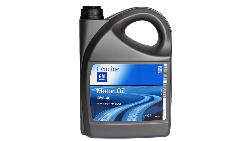 Масло моторное GM Genuine 10W40 SL/CF (5л.) полусинтетическое. (бенз., диз.)