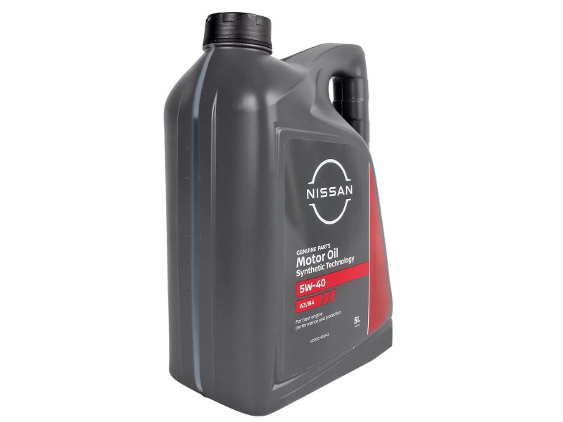 Масло моторное Nissan 5W40 A3/B4 (5л.) синтетическое
