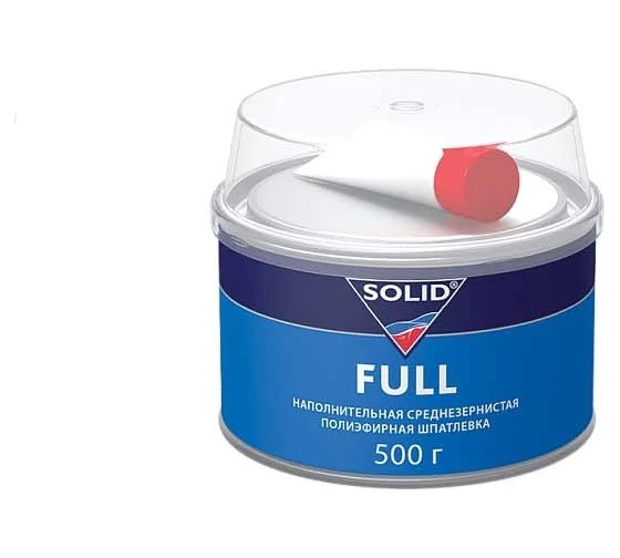 Шпатлевка Solid Full 0,5 кг средней зернистости наполнит.