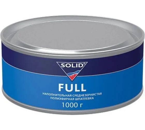 Шпатлевка Solid Full 1 кг средней зернистости наполнит.
