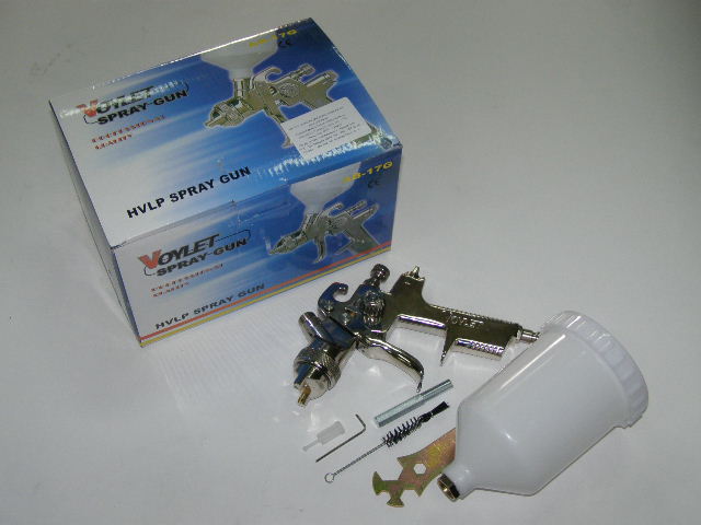 Краскопульт верхний бачок 1,4 мм 600 мл HVLP /AB-17G/