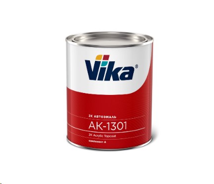 Краска эмаль Vika акрил. АК-1301 2К Белый 0,85 кг