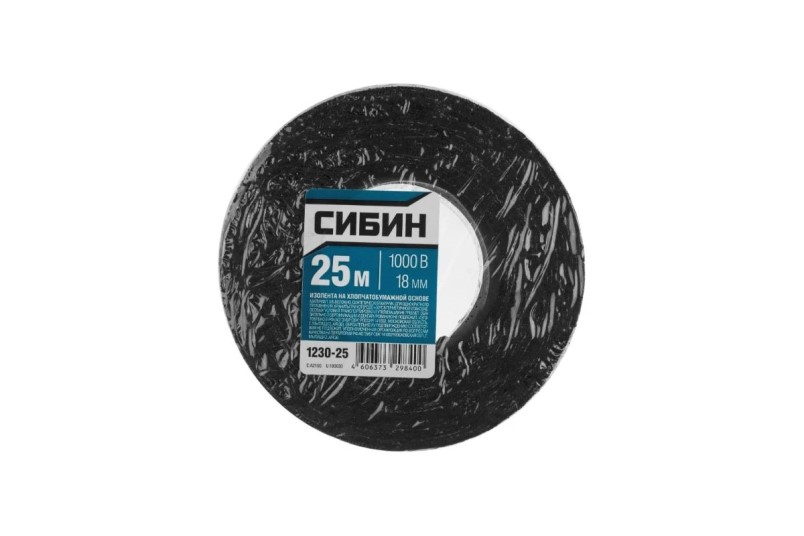 Изолента  ХБ (хлопчатобум.) 25м 150 гр