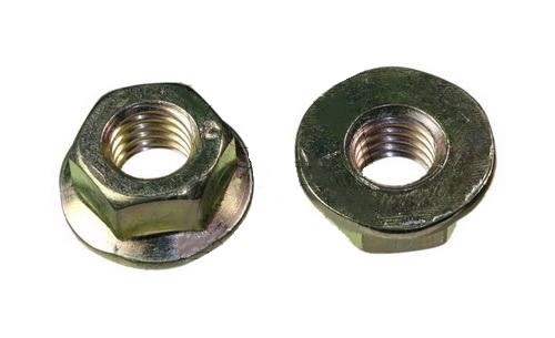 Гайка М10*1,25 с буртиком опоры двиг 2110 (уп.10 шт)