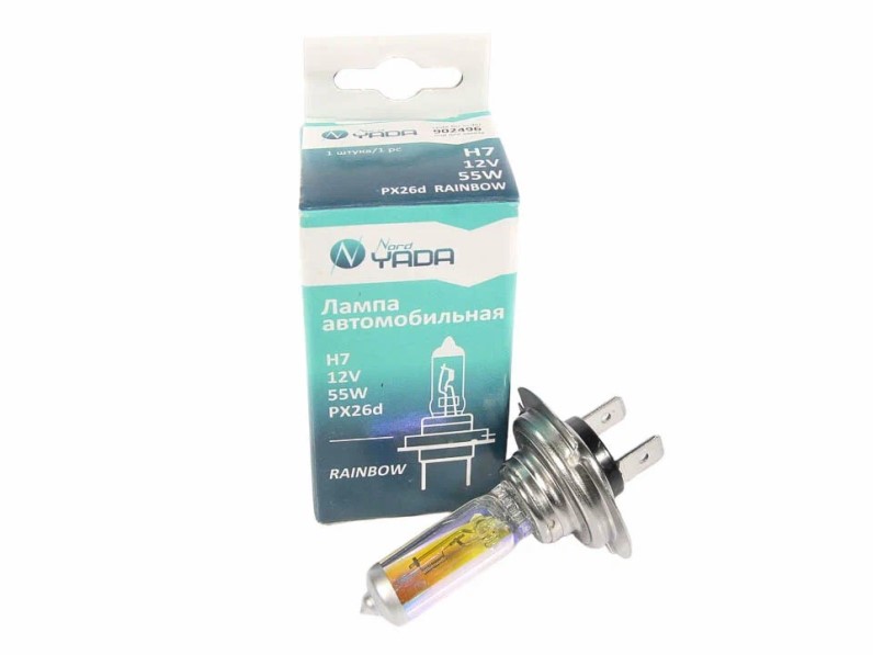 Лампа H7 12V 55W Px26d RAINBOW всепогодная