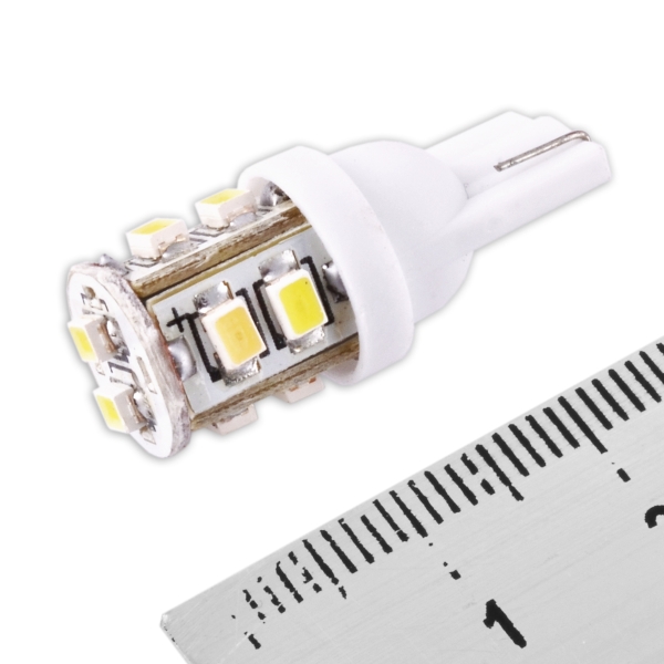 Лампа габарит. 12V W5W T10 10 SMD без цок. W2.1x9.5d