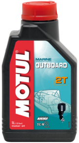 СпецМасло MOTUL Outboard 2T (1л.) мин. (для водной техники)