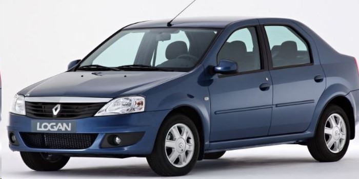 Стекло двери задн. Renault Logan лев. до 2014 г.