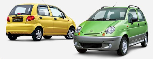 Стекло двери перед. Daewoo Matiz лев.