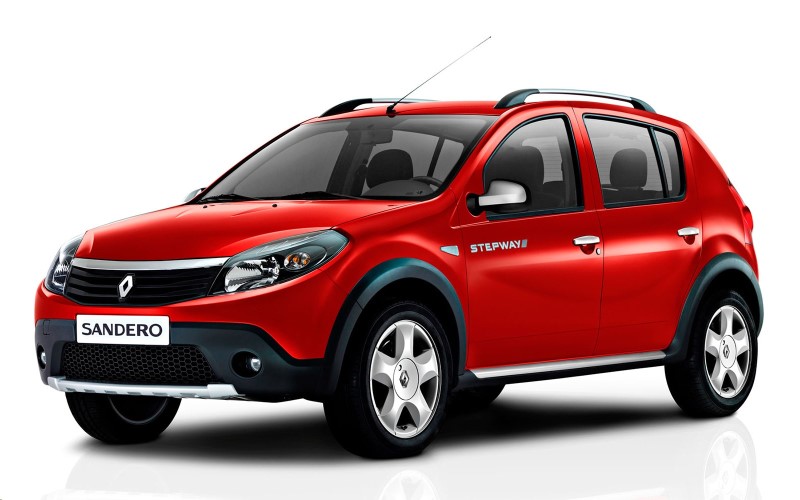 Стекло заднее Renault Sandero до 2014 г. с обогревом