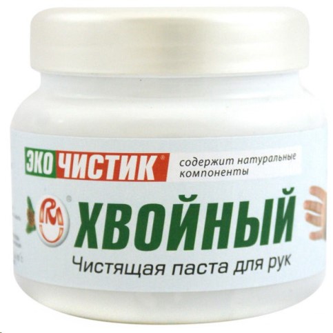 Очиститель для рук 450 гр  Чистик Хвойный