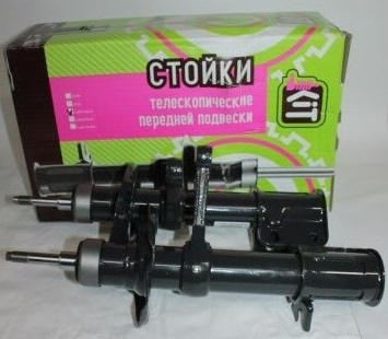 Стойка /1119/ передняя лев.+прав. масл. (под бочкообразную пружину) KIT Комфорт