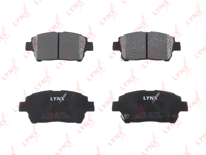 Колодка торм. Toyota Corolla E12 Yaris Lifan Solano Geely MK Cross BYD F3 перед