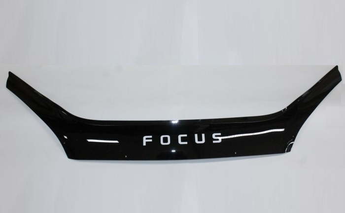 Дефлектор капота Ford Focus II 2004-2008 г. еврокрепеж