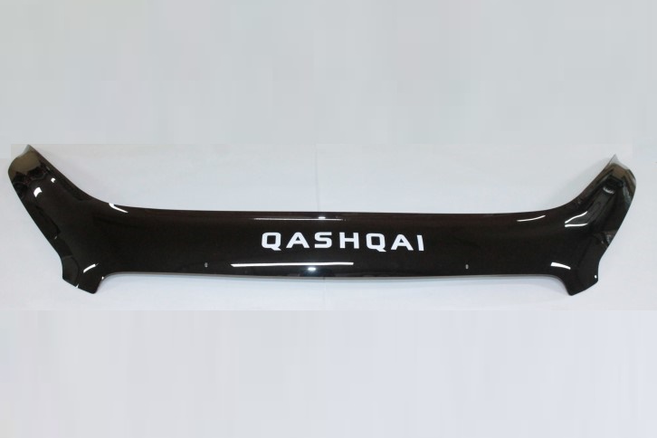 Дефлектор капота Nissan Qashqai 2010-2014 г. еврокрепеж