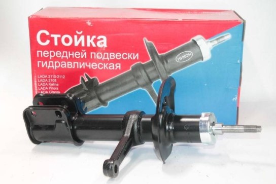 Стойка /1119/ передняя левая масл. (под бочкообразную пружину)