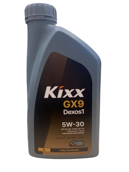 Масло моторное Kixx GX9 Dexos1 5W30 SQ-RC/GF-7A (1л.) синтетическое (бенз.)