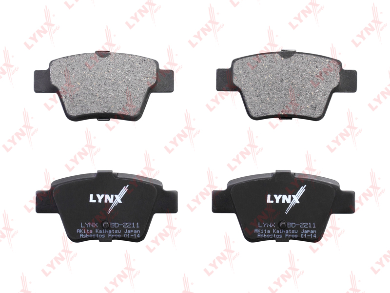 Колодка торм. Geely Emgrand Citroen C4 Pegout 307 задн. /дисковые/