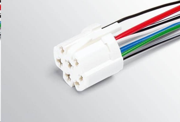 Разъем переключателя вент. отопителя /1117-1119/ с проводами