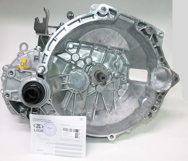 Кор. /2190, 2194, 2180 Lada Vesta/ КПП в сборе н/о (тросовый привод) с 2014 г. (u=3.7)