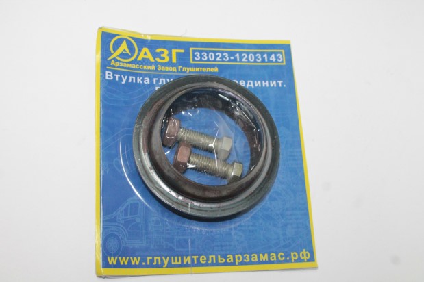 Кольцо глушителя /Г-3302/ Евро-3 с болтами
