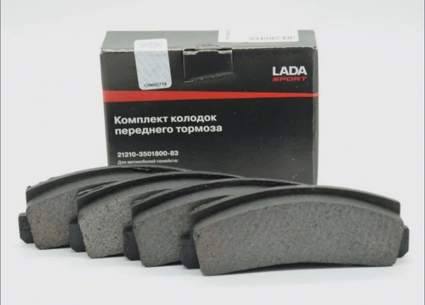 Колодка торм. /2121-2123/ перед. LADA SPORT