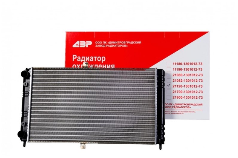 Радиатор основ. алюм. /2110-12/ инж.