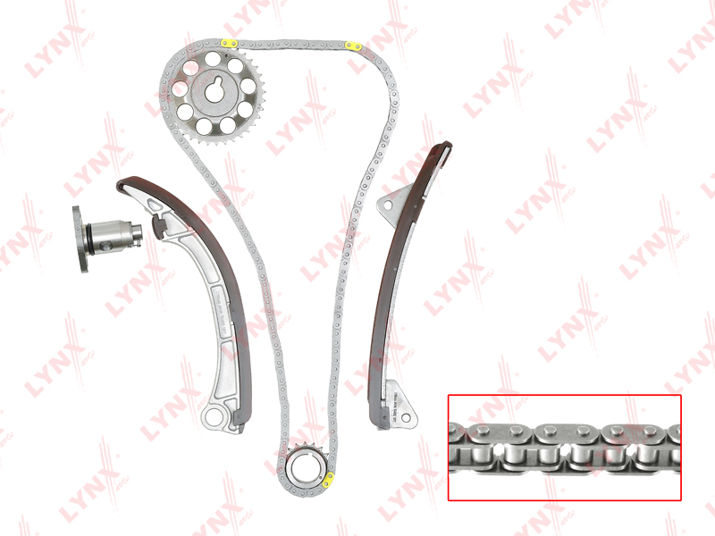 Цепь ГРМ Toyota Auris E15 Corolla E12 1.4-1.8 (комплект)