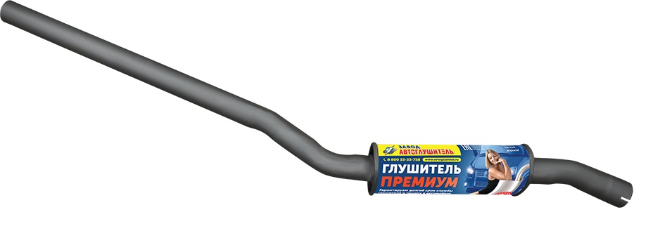 Резонатор /Г-3302 дв. 405/ удлин. ПРЕМИУМ