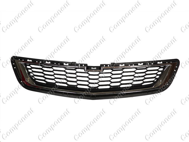 Облицовка радиат. Chevrolet Cobalt нижняя /хром/