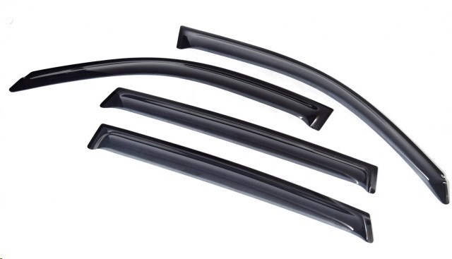 Ветровики Mitsubishi Outlander XL с 2007 г. Peugeot 4007 Citroen C-Crosser с 2012г.