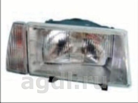 Фара /2108-09/ с поворотн. Лев/Жел (931.3711-01БЛ)