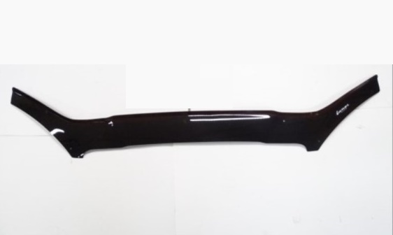 Дефлектор капота Chevrolet Lanos 2002-2009/ ZAZ Sens еврокрепеж