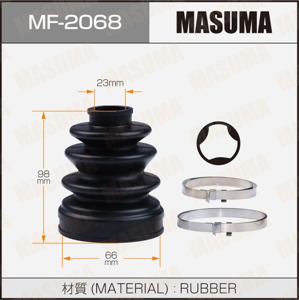 Пыльник ШРУС Toyota Mitsubishi Honda Mazda Nissan внутр.