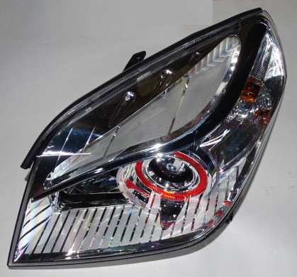 Фара Geely MK Cross лев. /с эл.корр./