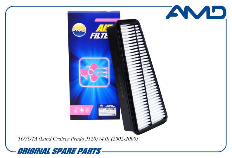 Фильтр воздушный Toyota Land Cruiser 4.0L V6, 4.2TD c 2003 г.