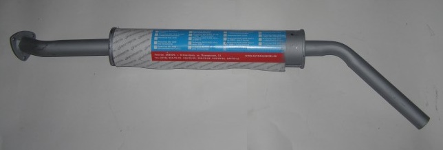 Резонатор /21214/ Евро-3,4 с 2008 г. (креп. на 3 болта)