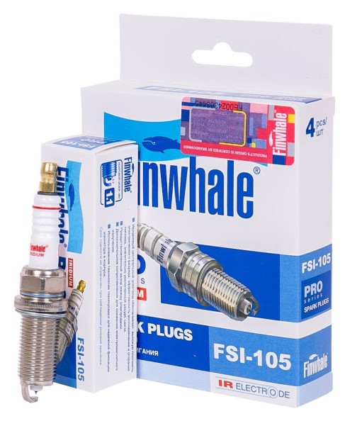Свечи Finwhale FSI-105 Pro иридиевые Toyota Auris (E150) 1.5 Corolla (E120) 1.5 Rav 4 (A30) 3.5 Yaris (NCP ZSP9) и.у.