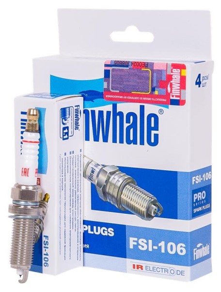 Свечи Finwhale FSI-106 Pro иридиевые Nissan Teana (J32) Murano (Z51) Pathfinder (R52) CX-5 (KE) Forester (SH) 2.0 и.у.