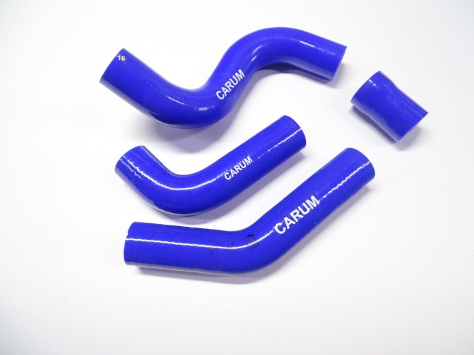 Патрубок радиат. /21073/ 4 шт инж. силикон
