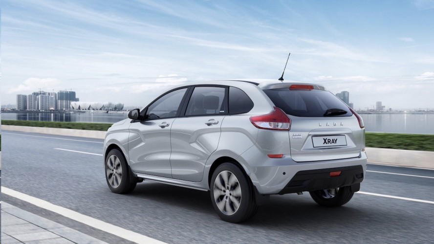 Стекло заднее Lada XRAY с обогревом