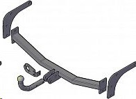 Фаркоп Ford Foсus I хетчбэк с 10.1998-2004 г. седан с 10.1998-2005 г. (без электрики)