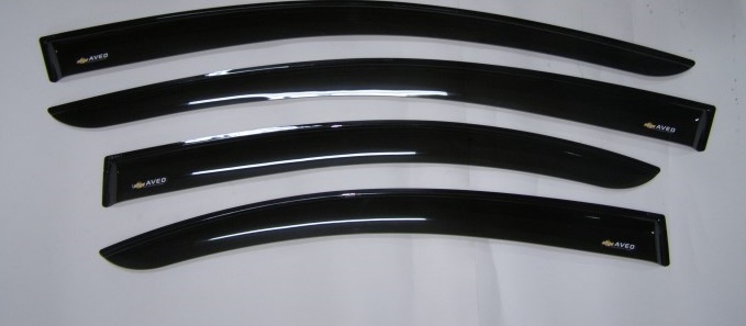 Ветровики Chevrolet Aveo T300 седан с 2012 г.