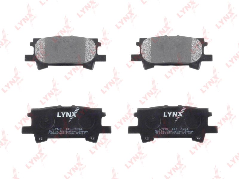 Колодка торм. Toyota Highlander Lexus RX 300/330/350 задн. /дисковые/