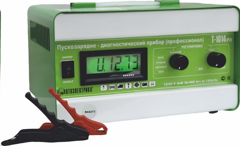 Устройство пуско-зарядное, диагностическое 12/24B T-1014P (профессионал)