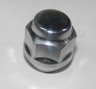 Гайка колеса М12*1,25*27 Хром Конус, закр., Matiz, Nissa, Niva ключ 21мм