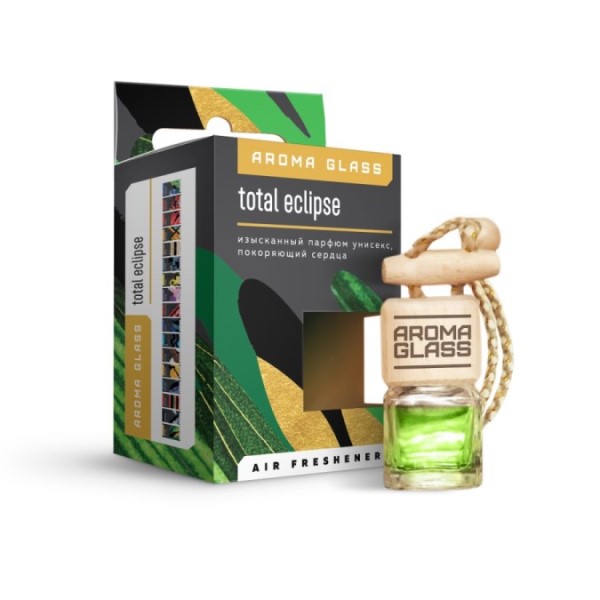 Ароматизатор подвесной  Aroma Glass  Total Eclipse (изысканный парфюм унисекс)