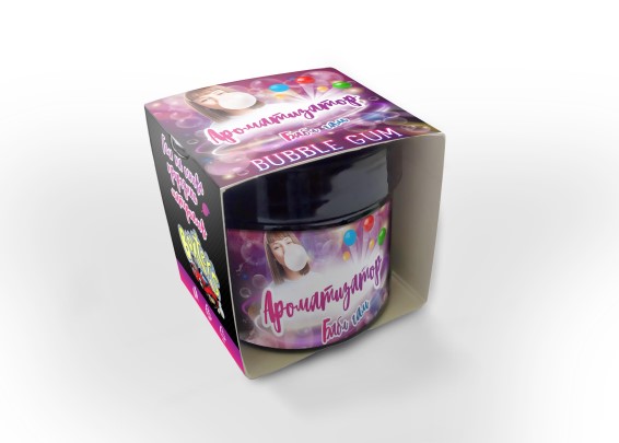 Ароматизатор на панель гель  Boxters  Bubble Gum 100 гр