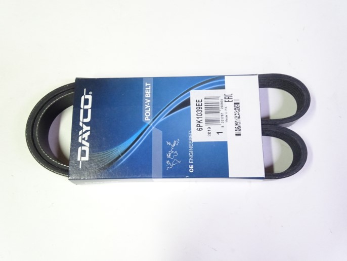 Ремень генератора /2180 Lada Vesta, XRAY/ 6PK1039EE дв.1,6 с кондиционером Elastic